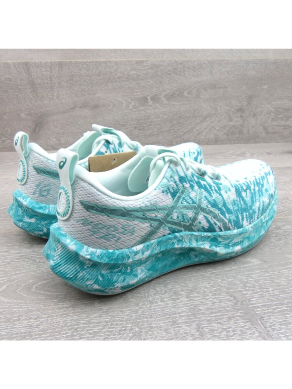 ASICS Noosa Tri 16 Gym Running Shoes Womens Size 8 Soothing Sea NEW - Picture 7 of 13